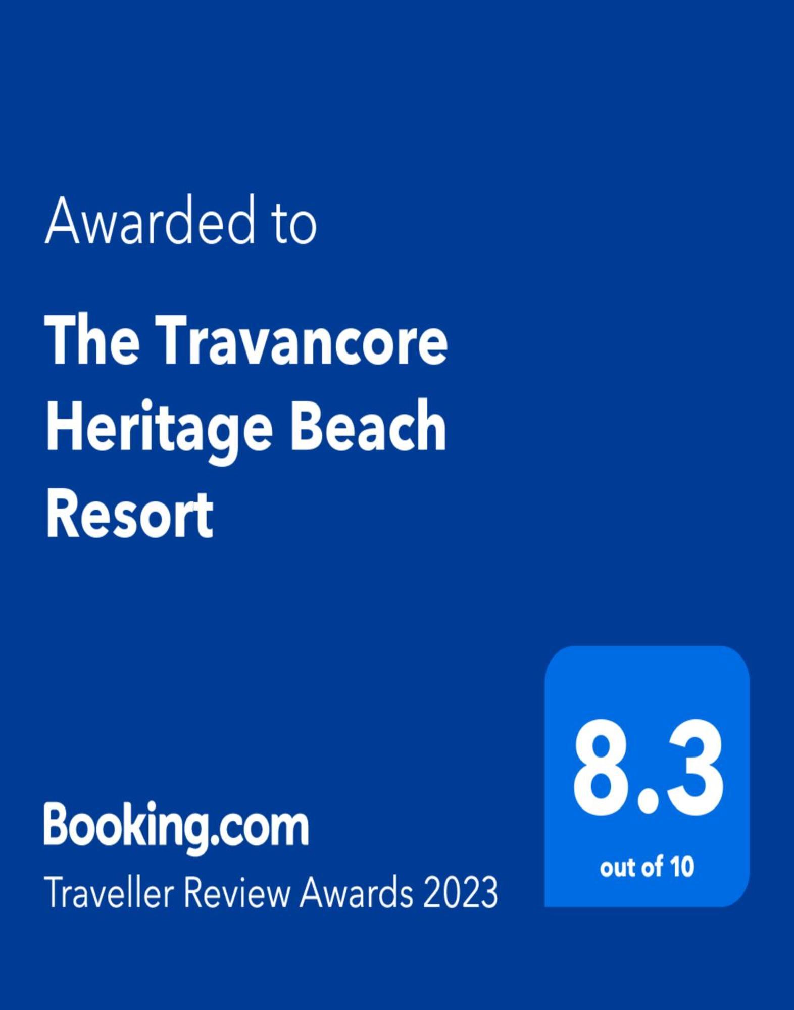 The Travancore Heritage Beach Resort Kovalam Esterno foto